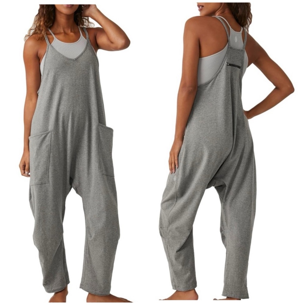 Free People Gray Hot Shot Onsie - Picture 8 of 8